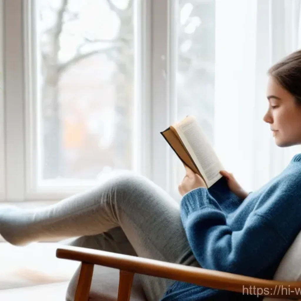 양식조리 기능사 시험의 평가 항목 상세 설명 - **Prompt 1: "A cozy indoor scene with a young woman reading.**
    A young woman in her early 20s, w...