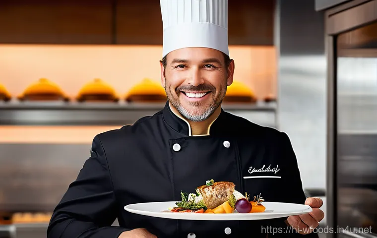 양식조리 자격증 취득 시 유의해야 할 점 - **Prompt 2: Professional Chef Plating a Gourmet Dish**
    "A highly skilled and focused professiona...