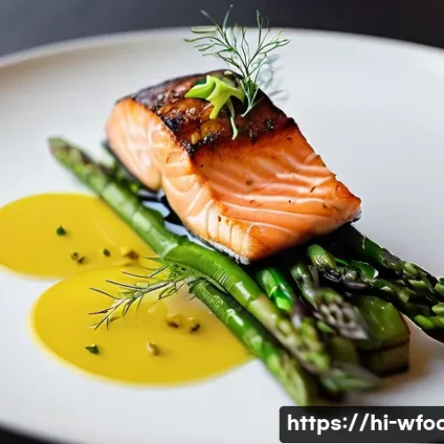 양식조리 실기 시험 채점관이 보는 포인트 - **Prompt 1: Masterful Plating and Presentation**
    "A professional chef, wearing a crisp white che...