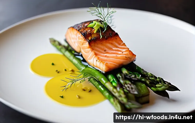 양식조리 실기 시험 채점관이 보는 포인트 - **Prompt 1: Masterful Plating and Presentation**
    "A professional chef, wearing a crisp white che...